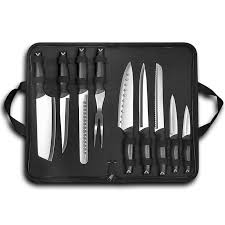 Its primary brand is named cutco. Professional Chef Knife Set With Carrying Case Letcase Com