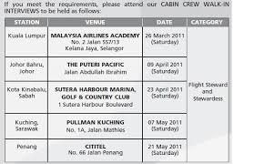Mab academy head of training captain rohaizan mohd rashid said the airlines' 1,174 pilots and 2,409 cabin crew members have been provided hands on and virtual training to ensure they met the requirements set by the civil aviation authority of malaysia (caam), especially in maintaining their licence validity. Fly Gosh Malaysia Airlines Cabin Crew Recruitment
