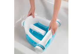 An inflatable bathtub lets you bathe baby on a counter or table. Summer Infant Baby Products