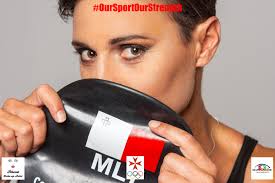 Our sixth female athlete in the MOC Athletes' Commission Project  #OurSportOurStrength is swimmer 𝐆𝐚𝐢𝐥 𝐑𝐢𝐳𝐳𝐨. She describes  participating in the Olympic Games as the best experience of her sports  career. Another important
