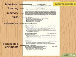 Writing a resume in english can be very different than in your own language. How To Write An Entry Level Resume 11 Steps With Pictures