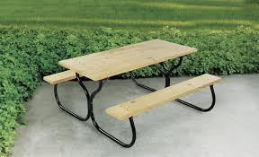 Use this table to mix and match with any chair, as it is a part of the mix and match collection. Backyard Creations Picnic Table Frame Only Kit At Menards
