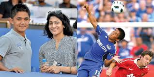 Sunil chhetri is an indian professional footballer who plays as a striker or winger and captains both indian super league side bengaluru fc. Happy Birthday Sunil Chhetri Check Out The Rare Photos Of Indian Football Skipper The New Indian Express