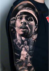Allen Iverson Tattoos