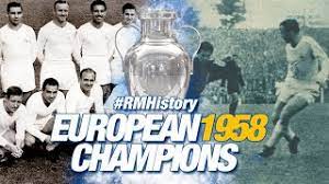 Watch the european cup event: European Cup Final 1958 Real Madrid 3 2 Ac Milan Youtube
