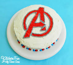 He has autism and had never had a 'real' i have a video up on the sculpting of this cake on my website if you'd like to watch it, we also sell the tempets for the cake design. The Avengers Party Fun Food Ideas