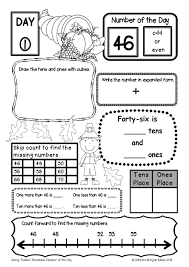 Digital Place Value Google Slides Number Of The Day First Grade November Homeschool Learning Calendar Math First Grade Math