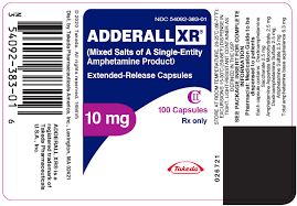 Adderall XR: Package Insert / Prescribing Information / MOA