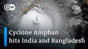 The armed forces and the coast guard have been placed on full alert as the extremely severe cyclonic storm began battering eastern india's odisha coast. Cyclone Amphan Makes Landfall In India And Bangladesh Dw News Youtube