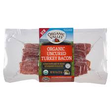 Bake turkey bacon on a sheet pan at 400 degrees for approximately 15 minutes. Organic Valley Turkey Bacon Uncured Hardwood Smoked Frozen Organic Azure Standard