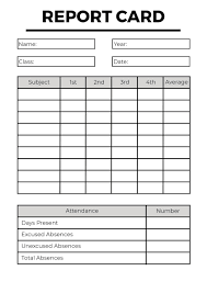 But creating a report card design doesn't have to be as daunting as it sounds. Report Card Template Customizable Report Cards