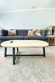 If you can drill a nail into plywood, then you are as good as done with this coffee table. Simple Asymmetrical Coffee Table Build Plans Houseful Of Handmade
