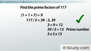 how to find the prime factorization of a number