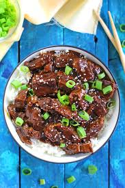 Broil 6 minutes on each side or until desired degree of doneness. Instant Pot Mongolian Beef Recipe Video Sweet And Savory Meals