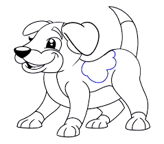 Easy drawings tutorials before you guys get starte. How To Draw A Cartoon Dog Easy Drawing Guides