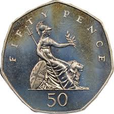 Old wheat pennies are heavy, a roll of 50 coins is expensive to send through the mail. Great Britain 50 Pence Km 940 1 Prices Values Ngc