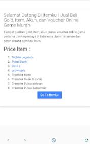 Dapatkan pengalaman betransaksi di itemku secara utuh lewat itemku lite. Itemku Tempat Jual Beli Game No 1 Di Indonesia Apk Download For Android