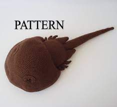 Horseshoe Crab Crochet Pattern Amigurumi Horseshoe Crab Ocean Etsy