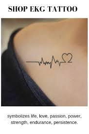 So many tattoos i want to get. Ecg Ekg Heartbeat Tattoo Heartbeat Tattoo Ekg Tattoo Line Tattoos