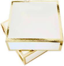 A beautiful gift box (we found our box at. Amazon Com Bridesmaid Proposal Box With Gold Edge Set Of 3 Empty Boxes Diy Will You Be My Bridesmaid Gift Box Large White And Gold Everything Else