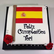 Birthday Cake In Spanish Spanish Cake Celebration Cakes Cake Holiday
