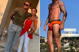 Discover over 179 of our best selection of 1 on. David Beckham Shows Off His Huge Bulge In Tiny Swimming Trunks On Holiday With Wife Victoria The Sun Best Tv News