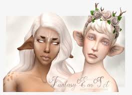 Also we get another slider for pointy ears with new 1.42 patch. Elf Ear Skin Detail Sims 4 Cc Sims 4 Notegain Elf Ears Hd Png Download Kindpng