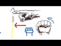 How To Draw Hands - Comic Book Style - Easy Drawiing - Youtube