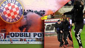 This logo is compatible with eps, ai, psd and adobe pdf formats. Unfassbar Hooligan Attacke Bei Hajduk Split Gegen Hnk Rijeka Sportbuzzer De