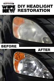Restore Headlights In Seconds Car Cleaning Hacks How To Clean Headlights House Cleaning Tips