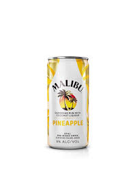 Rum liquor malibu (malibu) is drunk asundiluted, and in a combination of different cocktails. Malibu Pineapple Cans Malibu Rum Drinks