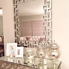 Acme furniture velika weathered gray 2 drawers console table. Z Gallerie On Instagram Mirror Monday Nikki Ro S Opulent Entryway Gets A Dose Of Dimension Fr Entry Table Decor Console Table Decorating Stylish Home Decor