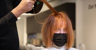 #ad this is a promotional video.addy and maya visit rowdy hair today to get a fresh hair cut and the girls are treated to some yummy ice cream! Copper Bob With Bangs Queen S Gambit Haircut Video