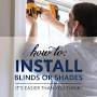 Install My Blinds from thehomesihavemade.com