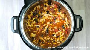 Generous vegetables and herbs make this it's filled with shredded chicken, tomatoes, corn, and rice if you loved our chicken taco soup crock pot recipe, you will love. Instant Pot Chicken Taco Soup Zero Smartpoints Weight Watchers Freestyle Slap Dash Mom