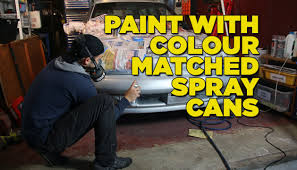 how to paint your car with colour matched spray cans