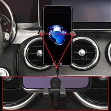 Support De Chargement Sans Fil Gps Support De Telephone Portable Pour Voiture Mercedes Benz Classe C 2019 2020 W205 C250 C300 Par Gravite A 360 Degres Pour Voiture Aliexpress