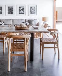 Curved Back Woven Leather Dining Chair Leather Dining Chairs Woven Dining Chairs Low Back Dining Chairs