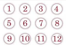 Free Printable Calendar Numbers 1 31 Pdf In 2020 Printable Calendar Numbers Printable Numbers Christmas Countdown Printable