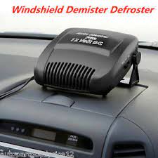 12v Car Vehicle Portable Ceramic Heater Heating Cooling Fan Defroster Demister Ebay