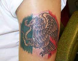 I would pick a country which i loved visiting, such as mexico or brazil. Mexican Flag Tattoos Mexican Tattoo Aztec Tattoo Designs Mexican Flag Tattoos