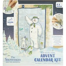 Sew Your Own The Snowman Advent Calendar Kit Hobbycraft