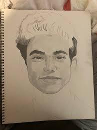 Drawing of Cameron