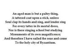 Sailing To Byzantium By W B Yeats Read By Tom O Bedlam Singing School Best Quotes Reading