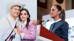 Sheinbaum recibe a Grecia Quiroz, esposa de Carlos Manzo