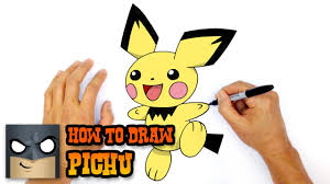 Follow the guide and you'll know how to do the drawing, sketching, and coloring of this guy. How To Draw Pichu Pokemon Youtube