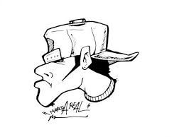 Step By Step How To Draw A Graffiti Character Youtube Graffiti Cartoons Graffiti Characters Easy Graffiti Drawings