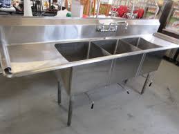 stainless steel sanitizing sink abi