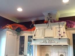 Halloween Decor Above Kitchen Cabinets Decor Above Kitchen Cabinets Halloween Decorations