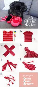 Diy Dog Toy Your Dog Will Love This Easy To Make Tug Toy Yesmissy Diy Dog Toys Diy Dog Stuff Dog Toys